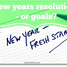 New Year Resolutions – or Goals? New year resolutions - or goals?