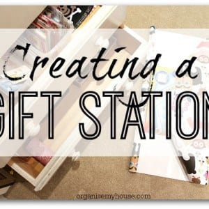 Creating a Gift Station… 493. Creating a Gift station