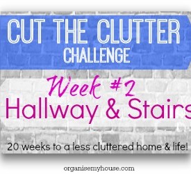 Cut the clutter challenge – Week #2 cut the clutter week2