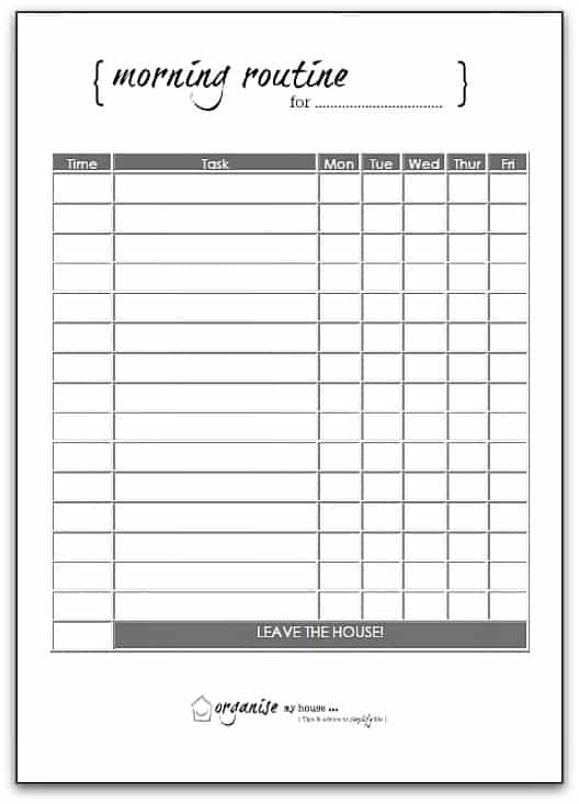 It's just a graphic of Rare Morning Routine Checklist Printable It's just a graphic of Rare Morning Routine Checklist Printable
