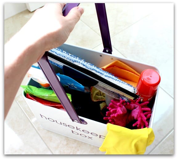 Why a cleaning caddy works so well (how to create your own)