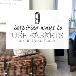 9 INSPIRING WAYS TO USE BASKETS AS THE PERFECT STORAGE IN YOUR HOME Inspiring ways to use baskets at home - Small storage - home storage ideas - interior design - storage using baskets